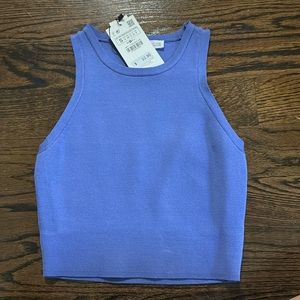 purple zara top